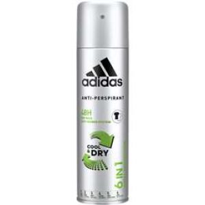 Adidas 6 In 1 Anti-perspirant Spray For Him 200ml