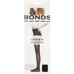 Bonds Comfy Tops Sheer Tights Black Med each