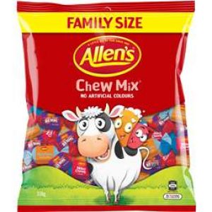 Allen’s Chew Mix Family Bag Lollies 370g