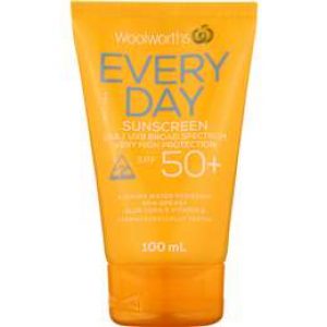 Woolworths Sunscreen Everyday Tube Spf 50+ 100ml