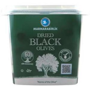 Marmarabirlik Dry Black Olives Green 400g