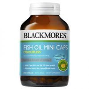 Blackmores Odourless Fish Oil 200 Mini Capsules