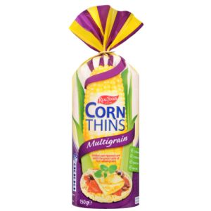 Real Foods Corn Thins Multigrain 150g