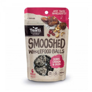 Tasti Smooshed Protein Balls Brazen Berry