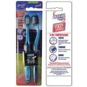 AFL Toothbrush Port Adelaide Power Twin Pack