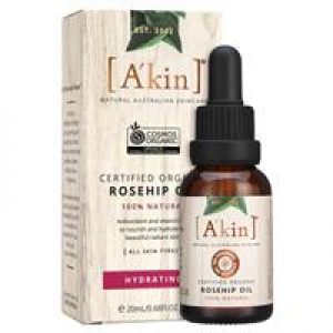 A'kin Certified Organic Rosehip Oil 20ml
