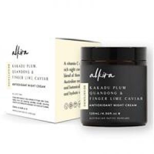 Alkira Brightening Kakadu Plum Quandong & Finger Lime Caviar Antioxidant Night Cream 120ml Online Only