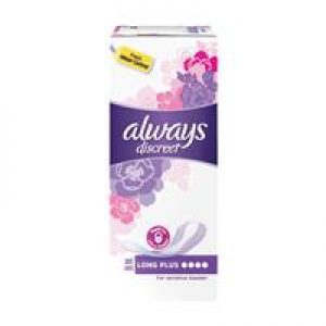 Always Discreet Liner Long Level 4 20 Pack