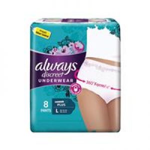 Always Discreet Pants Level 6 Medium 9 Pack