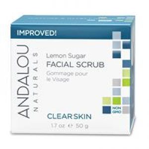 Andalou Lemon Sugar Facial Scrub 50g Online Only