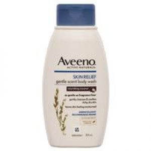 Aveeno Active Naturals Skin Relief Gentle Scent Body Wash Nourishing Coconut 354mL