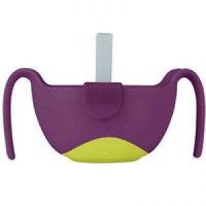 b.box Bowl Plus Straw Passion Splash