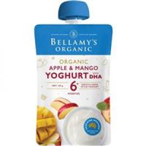 Bellamys Apple & Mango Yoghurt with DHA 120g