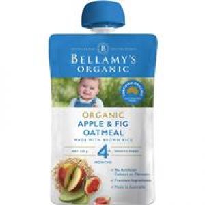Bellamy's Organic Apple Fig & Oatmeal 120g