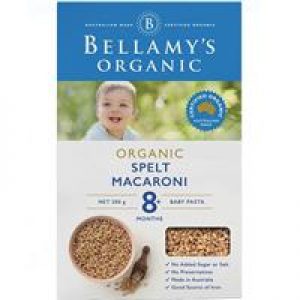 Bellamy's Organic Spelt Macaroni 200g