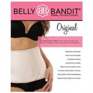 Belly Bandit Original Belly Wrap Black Medium Online Only