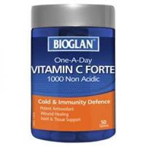 Bioglan One-a-Day Vitamin C Forte 1000mg 50 Tablets