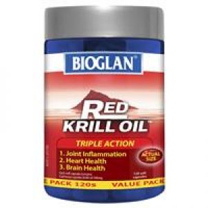 Bioglan Red Krill Oil 500mg 120 Soft Capsules