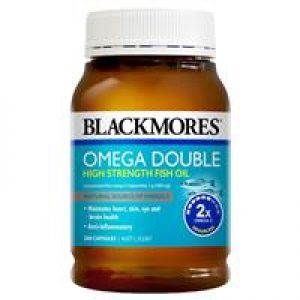 Blackmores Omega Double High Strength Fish Oil 200 Capsules