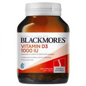 Blackmores Vitamin D3 1000IU 200 Capsules