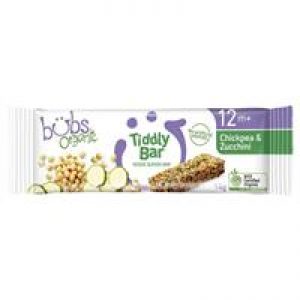 Bubs Organic Tiddly Bar Chickpea & Zucchini 12 Months+ 14g