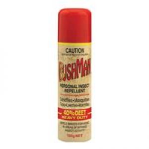 Bushman Heavy Duty Insect Repellent Aerosol 130g