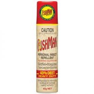 Bushman Heavy Duty Insect Repellent Aerosol 60g