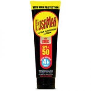 Bushman SPF 50+ Ultra Zinc Sunscreen Lotion 125ml