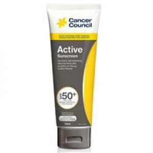 Cancer Council SPF 50+ Active 110ml Tube