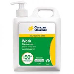 Cancer Council SPF 50+ Work 1 Litre