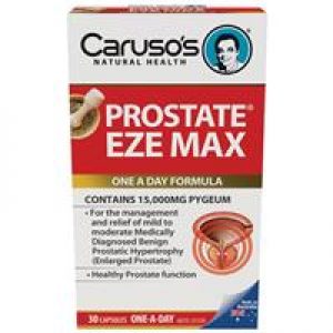 Carusos Natural Health Prostate Eze Max 30 Capsules