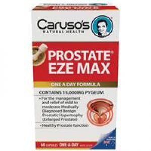 Carusos Natural Health Prostate Eze Max 60 Capsules