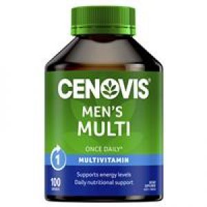 Cenovis Once Daily Men's Multi Vitamins & Minerals 100 Capsules