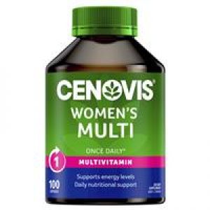 Cenovis Once Daily Women's Multi Vitamins & Minerals 100 Capsules