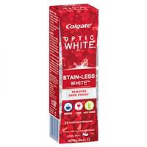 Colgate Optic White StainLess White Cool Mint Teeth Whitening Toothpaste with Hydrogen Peroxide 85g