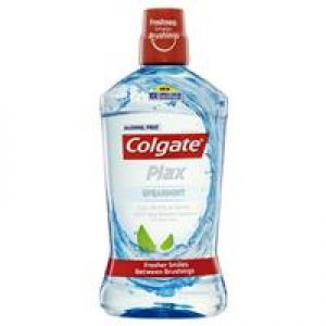 Colgate Plax Alcohol free Antibacterial Mouthwash Spearmint 1L