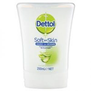 Dettol No Touch Aloe Vera Antibacterial Hand Wash Refill 250mL