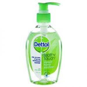 Dettol Refresh Liquid Hand Sanitiser 200mL Healthy Touch Antibacterial