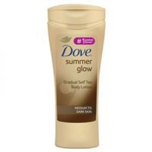 Dove Summer Glow Medium - Dark Skin 400ml