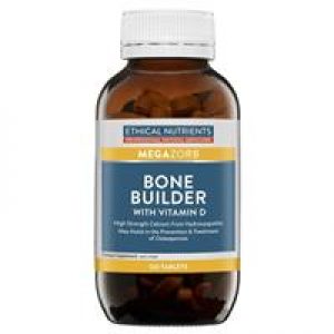 Ethical Nutrients MEGAZORB Bone Builder with Vitamin D 120 Tablets