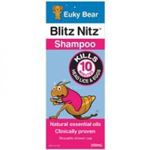 Euky Bear Head Lice Blitz Nitz Shampoo 250mL