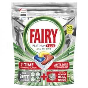 Fairy AutoDish Tablets Platinum Plus Lemon 30 Pack