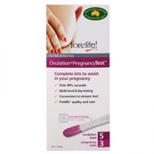 Forelife Ultra Sensitive Ovulation + Pregnancy 8 Test Online Only