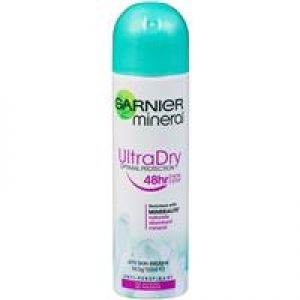 Garnier Minerals Ultra Dry Deodorant Aerosol 150ml