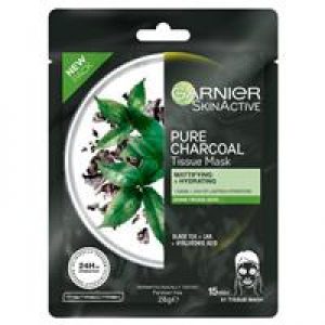 Garnier Pure Charcoal Black Tea Sheet Mask