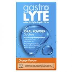 Gastrolyte Sachets Orange 10 x 4.9g