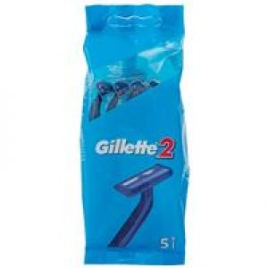 Gillette 2 Dispoable Razor 5 Pack