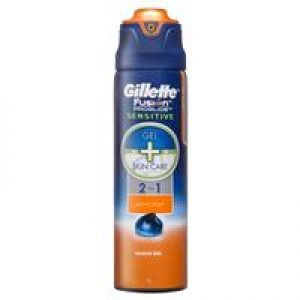 Gillette Fusion Proglide Sensitive Shaving Gel Active Sport 170g