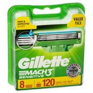 Gillette Mach 3 Turbo Sensitive 8 Pack