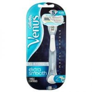 Gillette Venus Platinum Extra Smooth Razor 2 Up